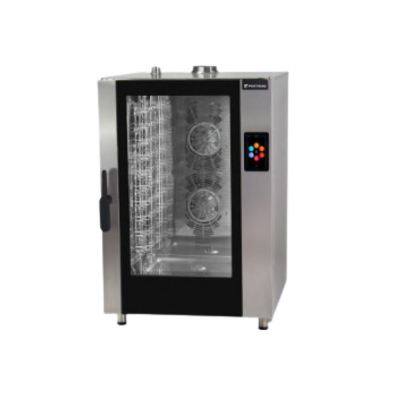 IIFXDT010G21 Cuptor profesional combi pe gaz, 10 tavi GN 1/1 sau 10 tavi 600 x 400 mm, Flexo Bakery - imagine 1
