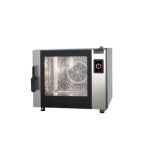 Cuptor profesional combi pe gaz cu injectie directa de abur, 6 tavi GN 1/1, Flexo Gastronomy World
