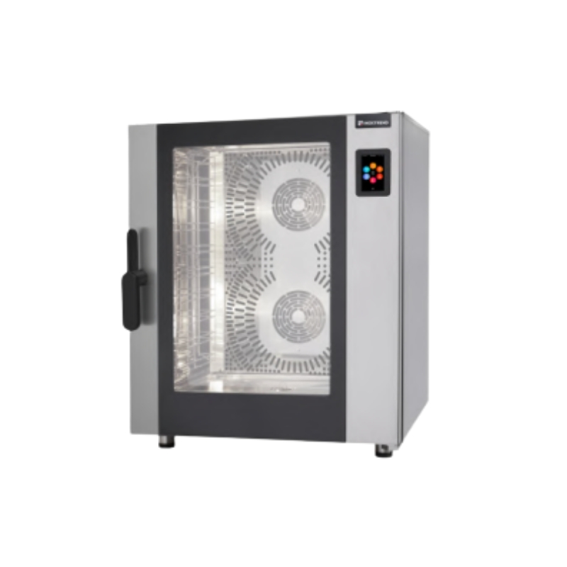 IIFXDT110G21 Cuptor profesional combi pe gaz cu injectie directa de abur, 10 tavi GN 1/1, Flexo Gastronomy World - imagine 1