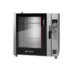 Cuptor profesional combi pe gaz cu injectie directa de abur, 11 tavi GN 2/1, touchscreen, Level-Up