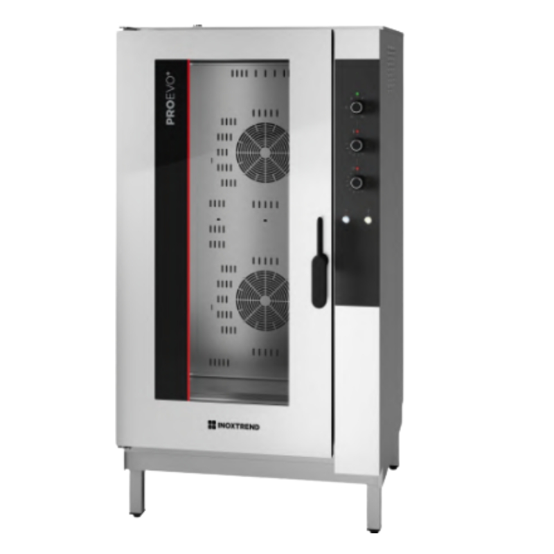 IIPPDA120E21 Cuptor profesional combi electric cu injectie directa de abur, 20 tavi GN 1/1, control electromecanic, ProEvo+ - imagine 1