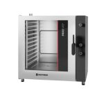 Cuptor profesional combi pe gaz cu injectie directa de abur, 11 tavi GN 2/1, touchscreen, ProEvo+