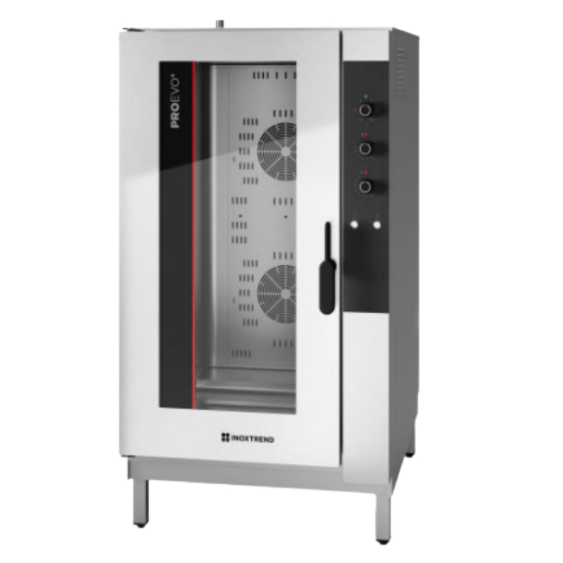 IIPPDA220E21 Cuptor profesional combi electric cu injectie directa de abur, 20 tavi GN 2/1, control electromecanic, ProEvo+ - imagine 1