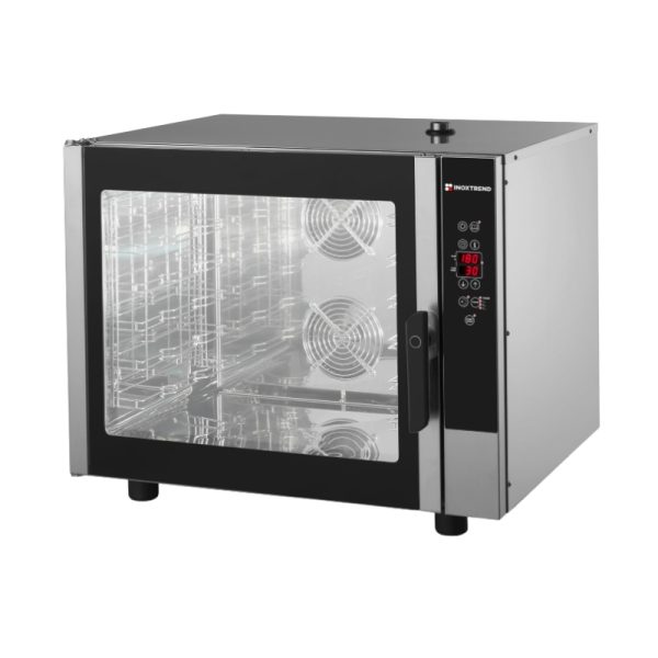 Cuptor profesional combi electric cu injectie directa de abur, 6 tavi GN 1/1 sau 6 tavi 600 x 400 mm, Verso Evo